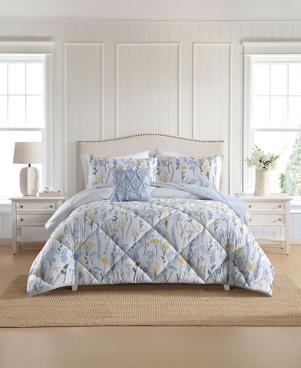 Lenox комплект постельного белья Wildflower Floral, 3 предмета, размер Twin