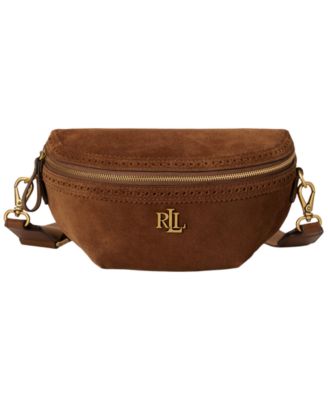 Lauren Ralph Lauren сумка Lauren Ralph Lauren Suede Marcy Small Belt