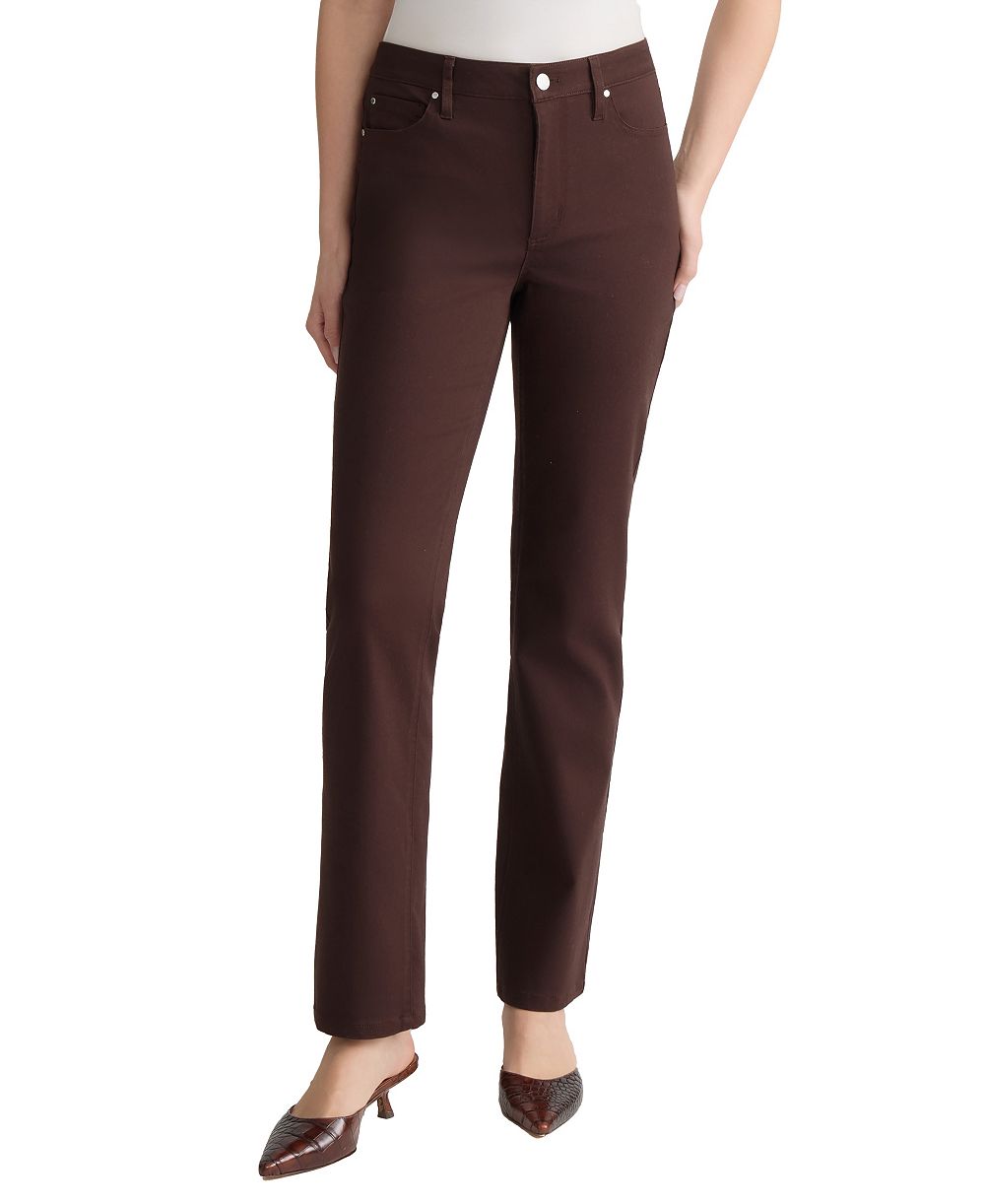 Jones New York Petite Lexington Straight-Leg Jeans