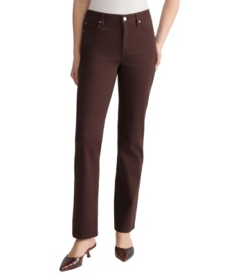 Jones New York Petite Lexington Straight-Leg Jeans