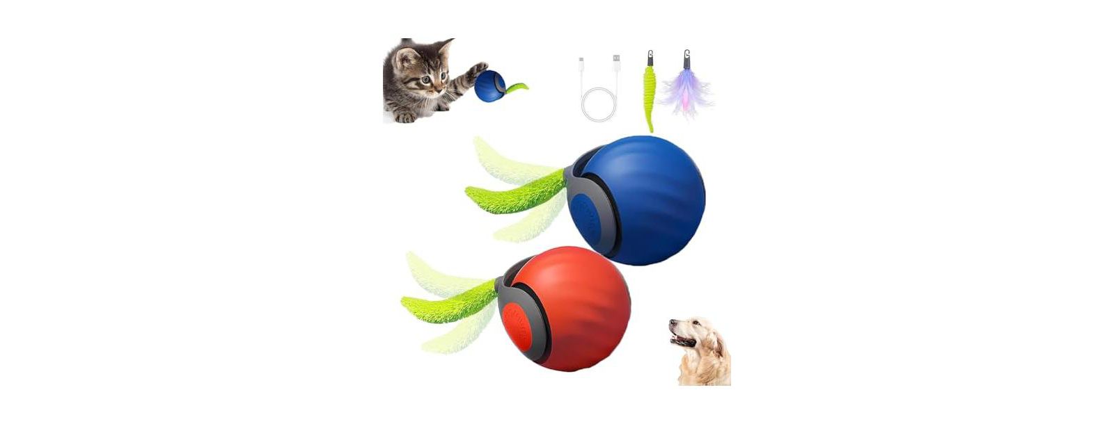 ARONKL Rechargeable Interactive Floppy Fish Cat Toy Tap-Activated 3 Flapping Modes Realistic Plush Kicker Toy for All Breeds
