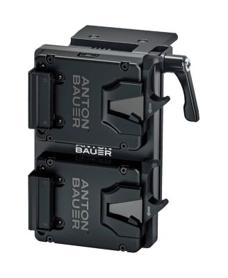 Anton Bauer двойной кронштейн для микро-аккумуляторов с P-Tap для Sony PXW-FX9, V-Mount