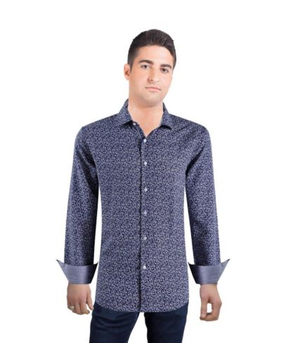 Мужская рубашка Elie Balleh Slim Fit Floral Printed Button-Down
