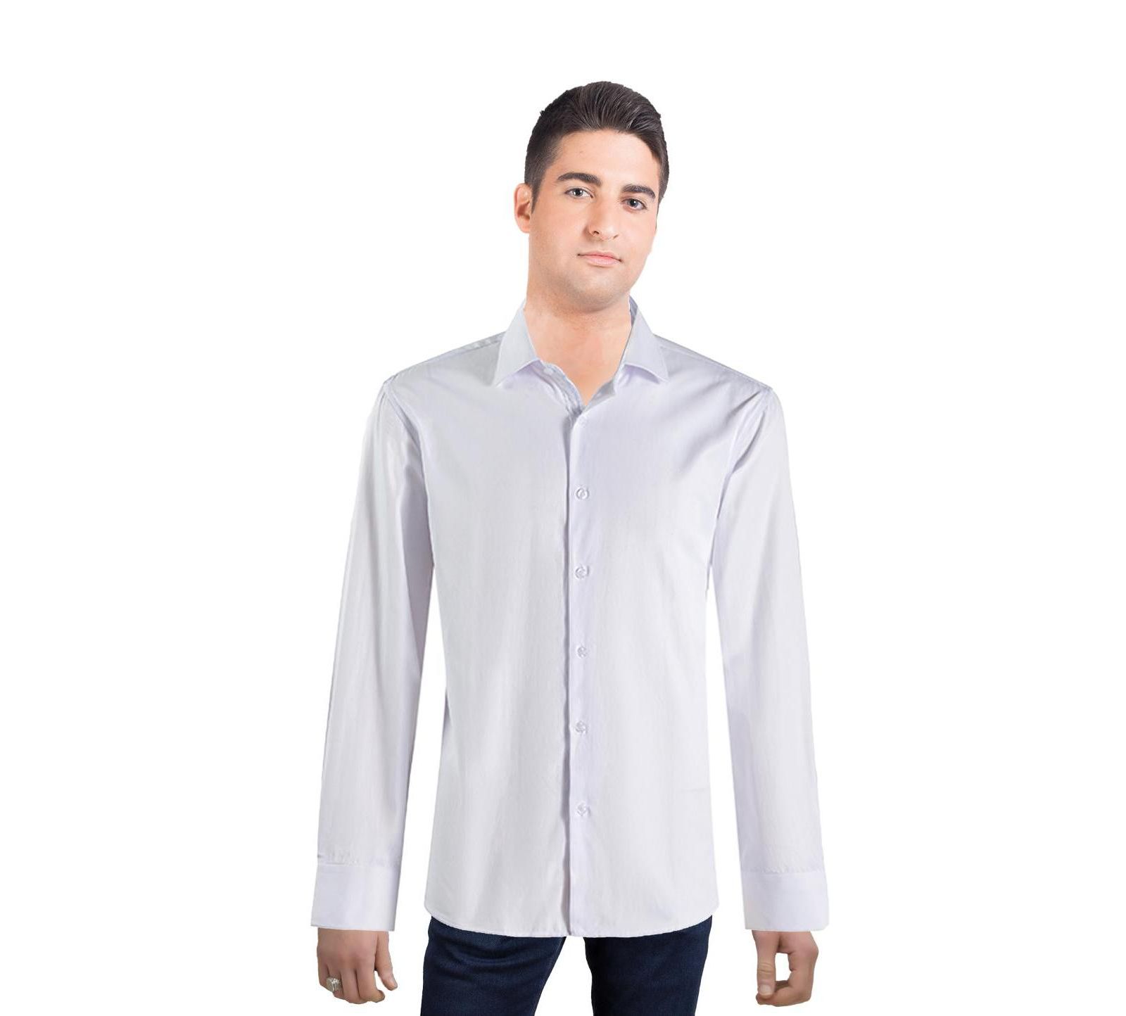 Мужская рубашка Elie Balleh Slim Fit Solid Button-Down