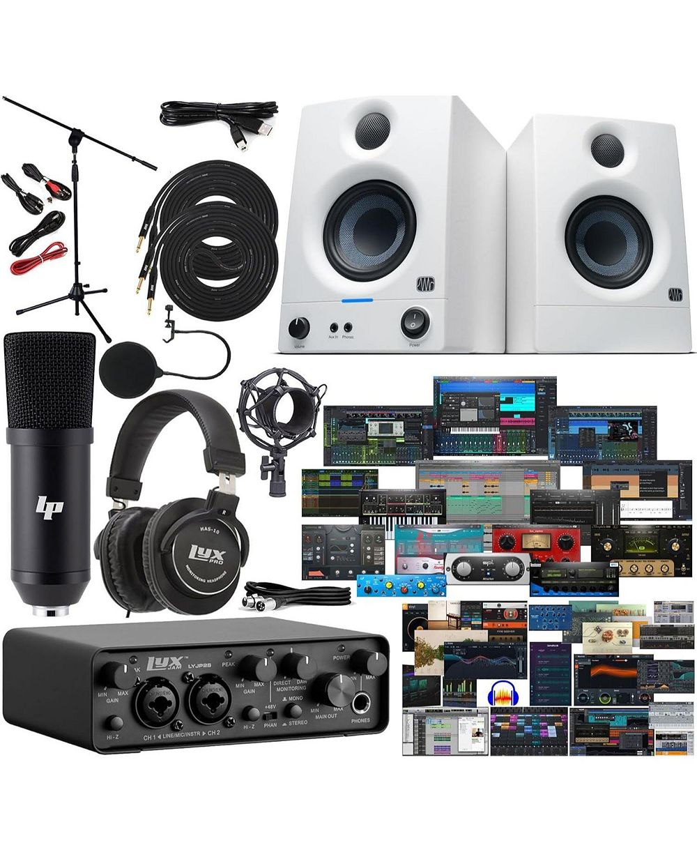 Focusrite Scarlett Solo 4th Gen USB-C Studio Bundle for Windows, macOS, and ChromeOS