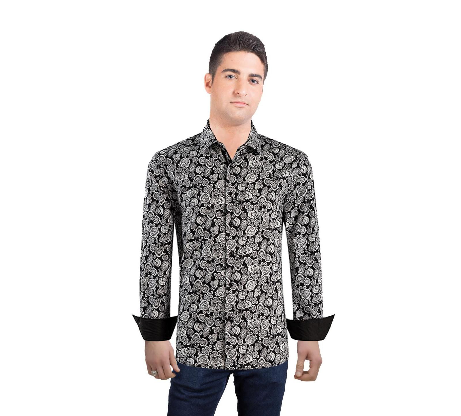 Мужская рубашка Elie Balleh Slim Fit Floral