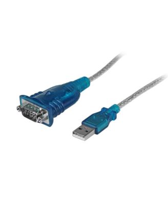 StarTech.com 16.9" 1 порт USB to RS232 DB9 serial адаптер кабель