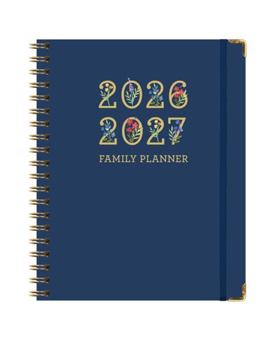 GNUADZ Family Planner Organizer Weekly Monthly Calendar Meal Planning Budgeting Habit Hardcover Schedule Parents Caregivers 2026