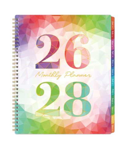 GNUADZ 2026-2028 Monthly Planner 3-Year Calendar Tabs Pocket
