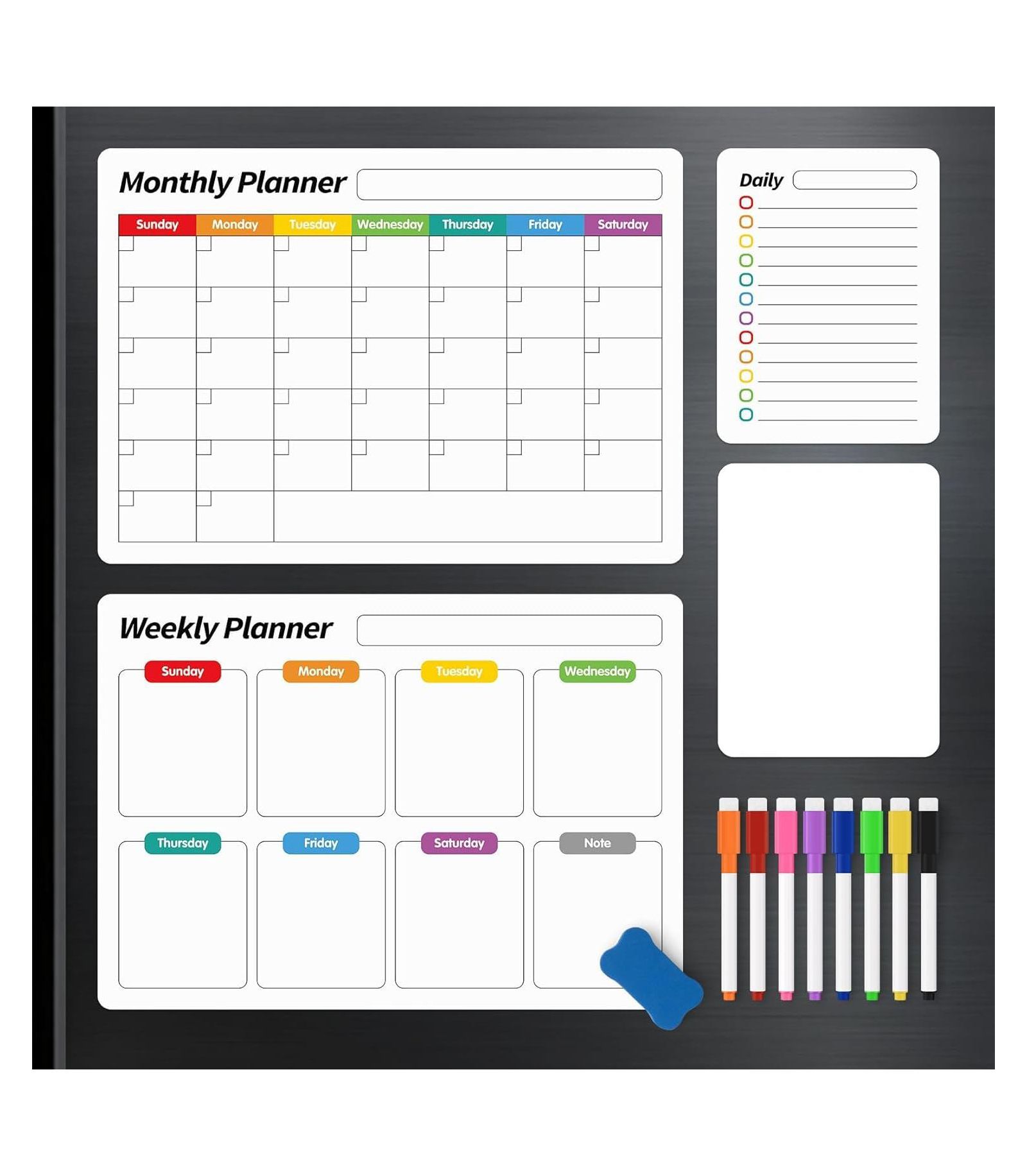 Магнитная доска-календарь GNUADZ Monthly Planner Fridge Whiteboard
