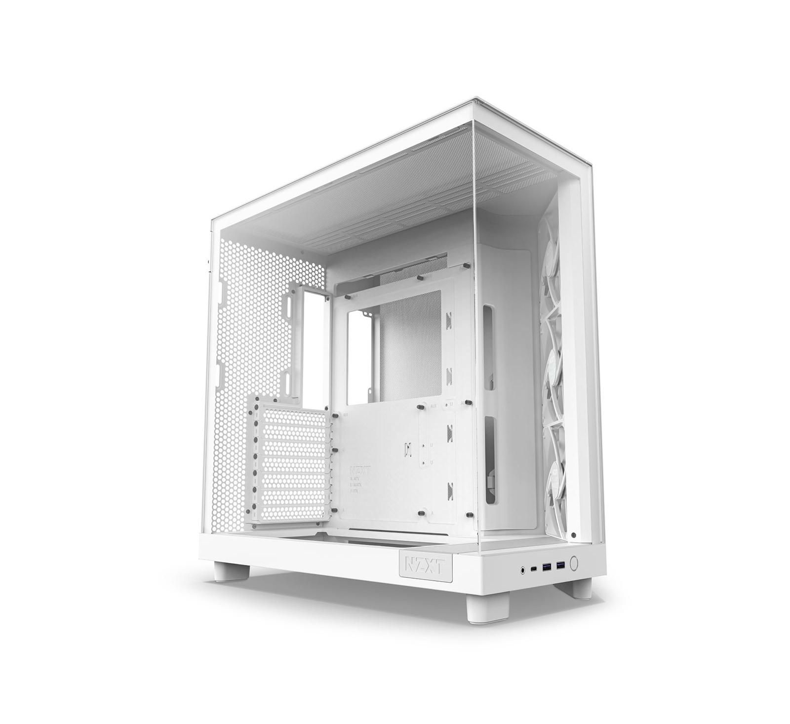 Nzxt H6 Flow Dual-Chamber Airflow ATX Mid-Tower Case for PC