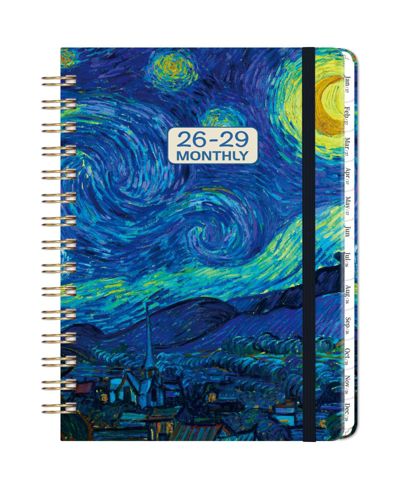 GNUADZ 2026-2029 Monthly Planner 3 Year Calendar 36 Tabs Notes Pocket