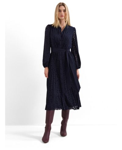 Phase Eight Women's Marina Pleated Midi Dress