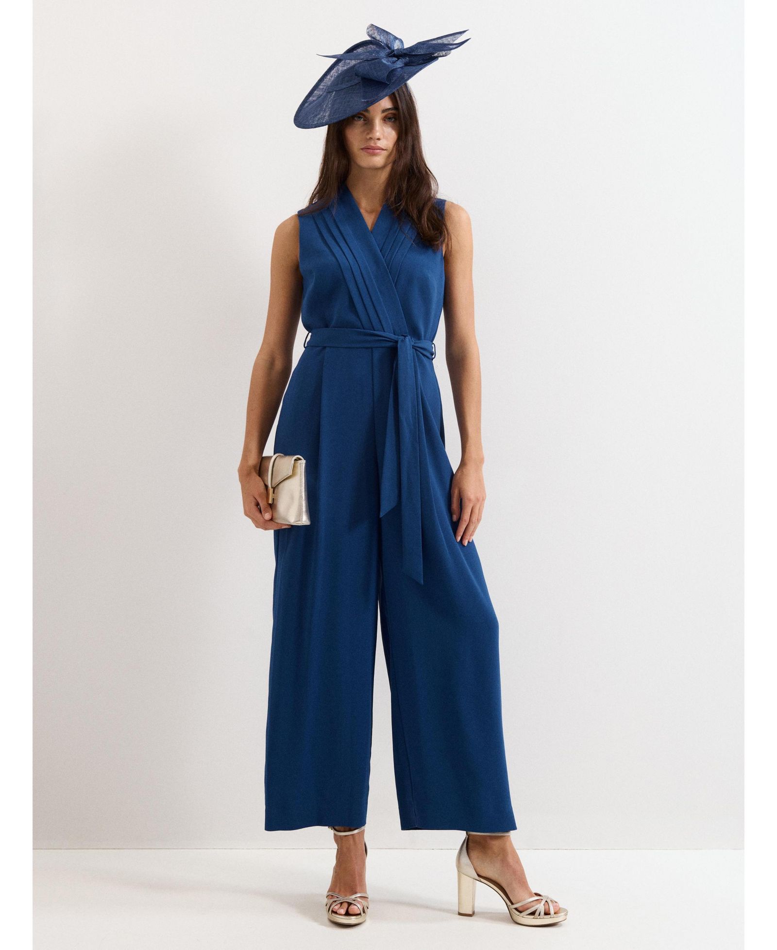 Phase Eight Women's Maisley Pleated Cropped Jumpsuit