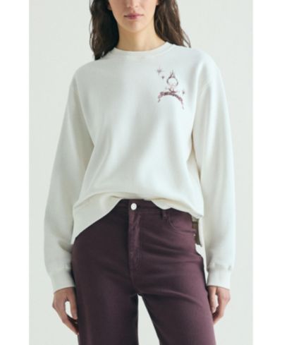 Scalpers Women's Skull Printed Sweatshirt
