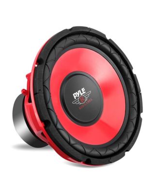 Pyle Car Vehicle Subwoofer Audio Speaker - 10 Inch Electro-Plated Cone, Plastic Basket