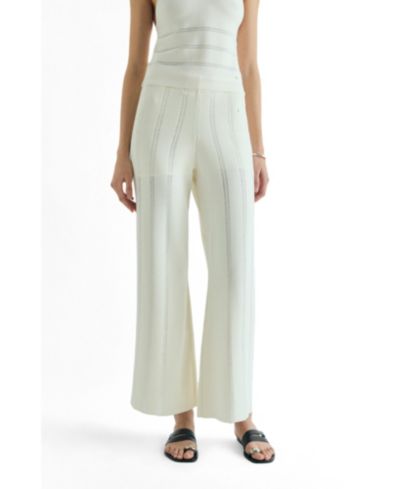 Scalpers Women's Ribbed Detail Pants