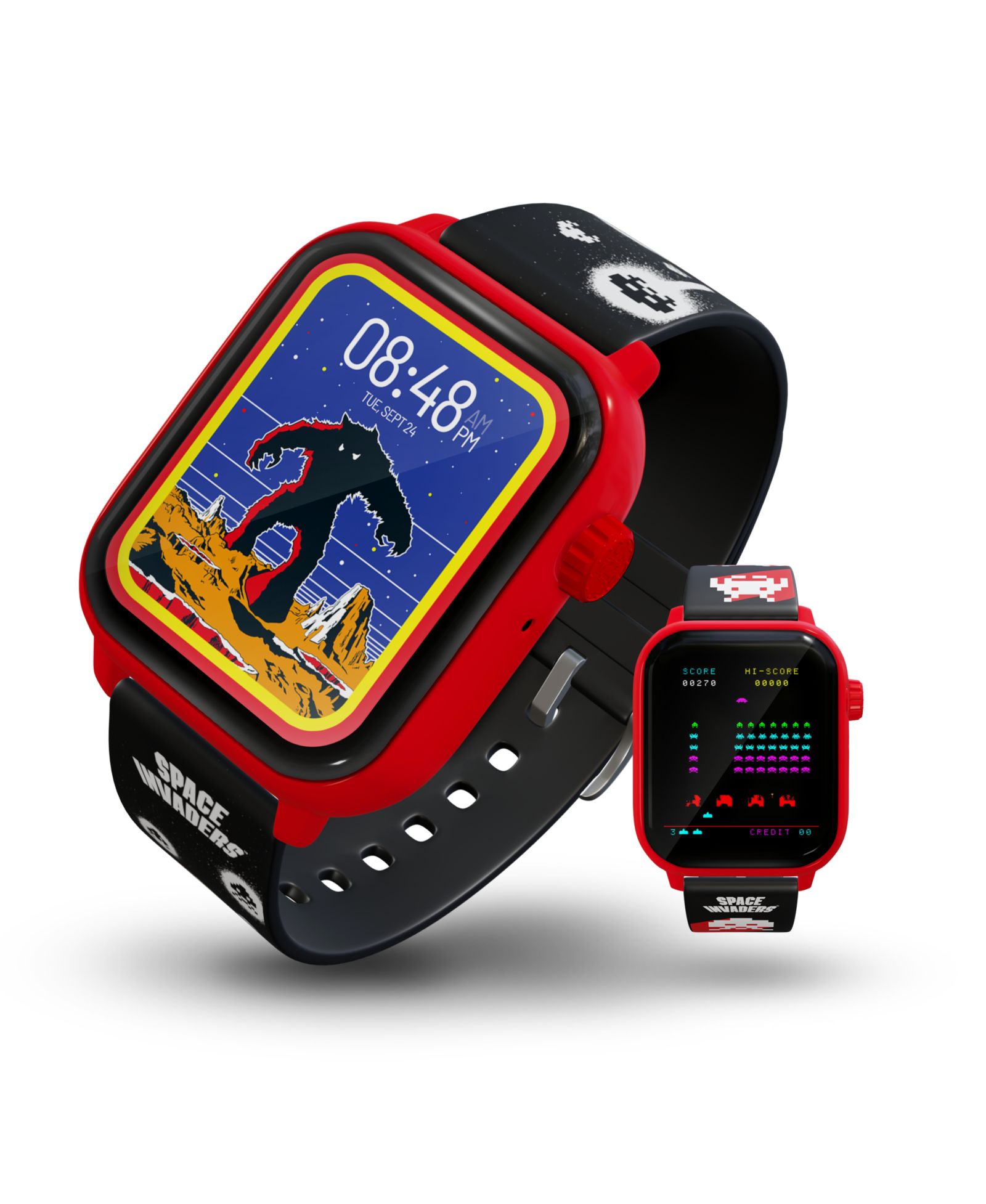 Смарт-часы My Play Watch SPACE INVADERS, ретро-игра встроенная
