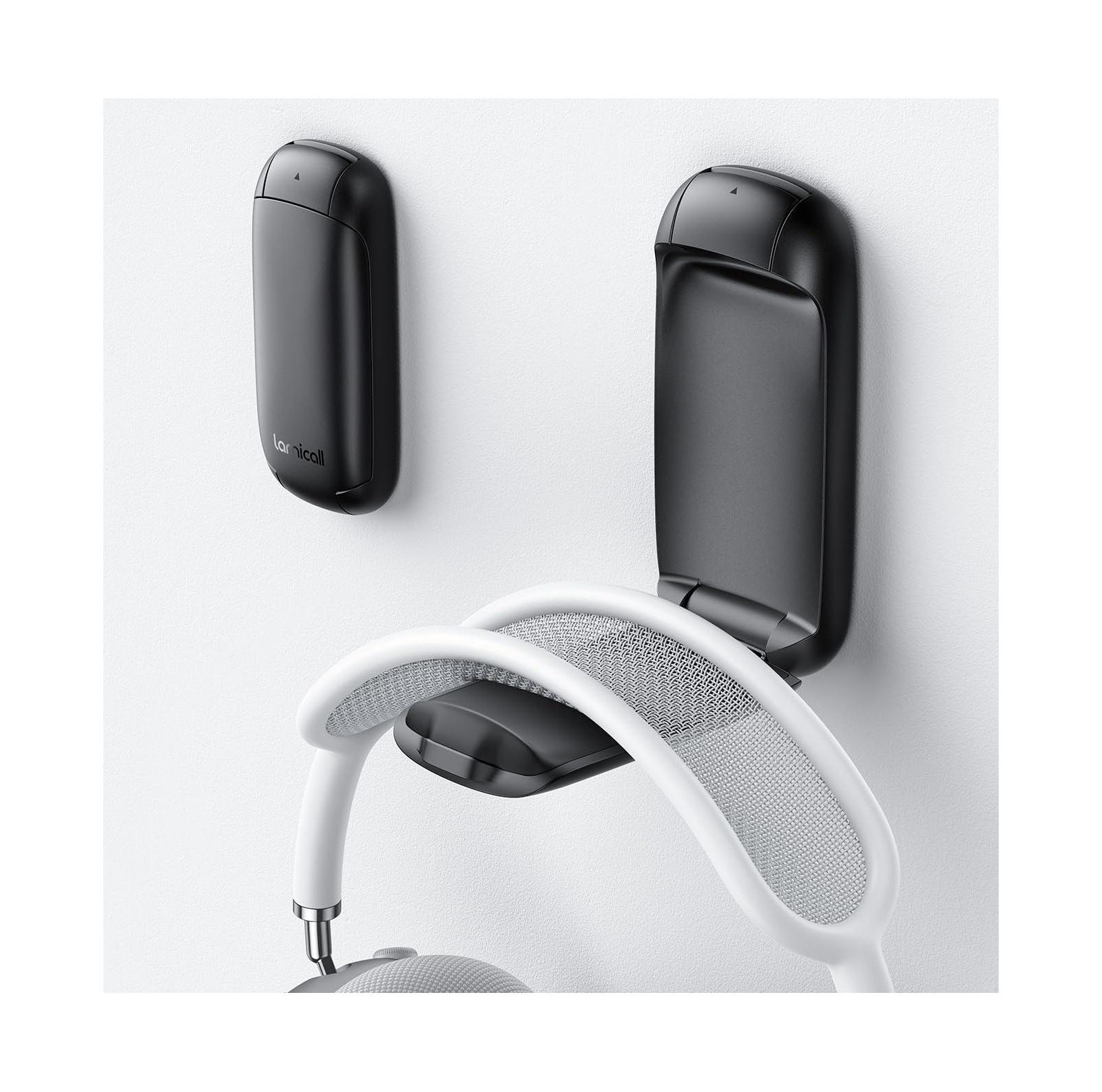 Lamicall Foldable Adhesive Headphone Stand, Compatible with Most Headphones