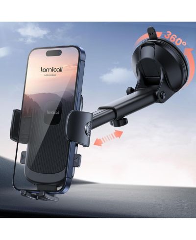 Lamicall автомобильный держатель для телефона с вращением 360°