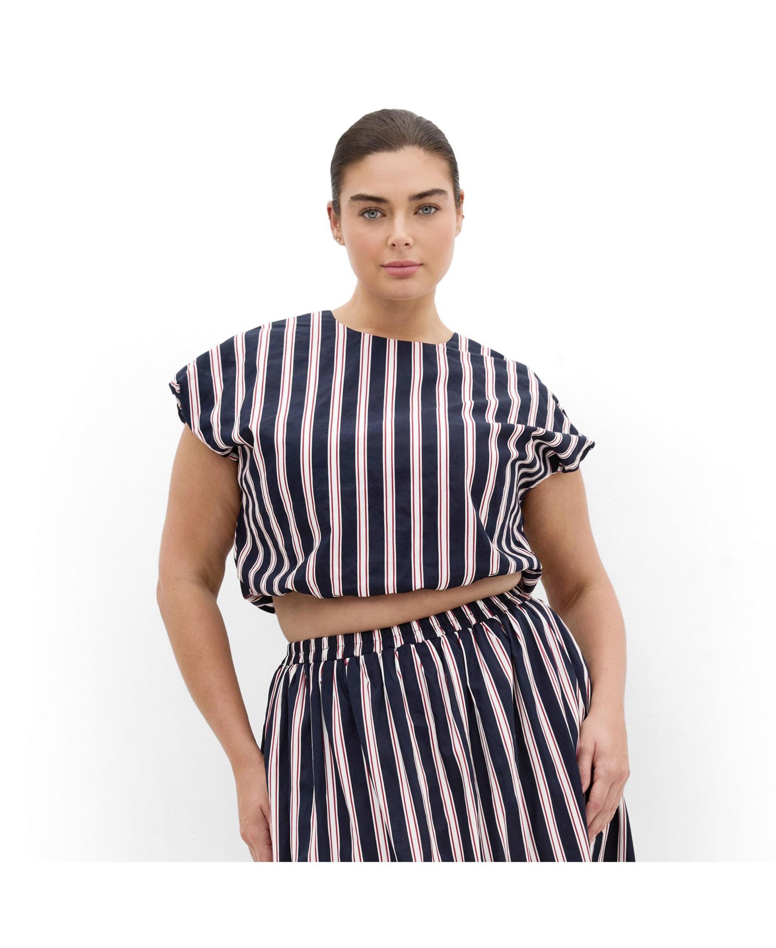 Топ CITY CHIC Sarina Stripe Cotton для женщин