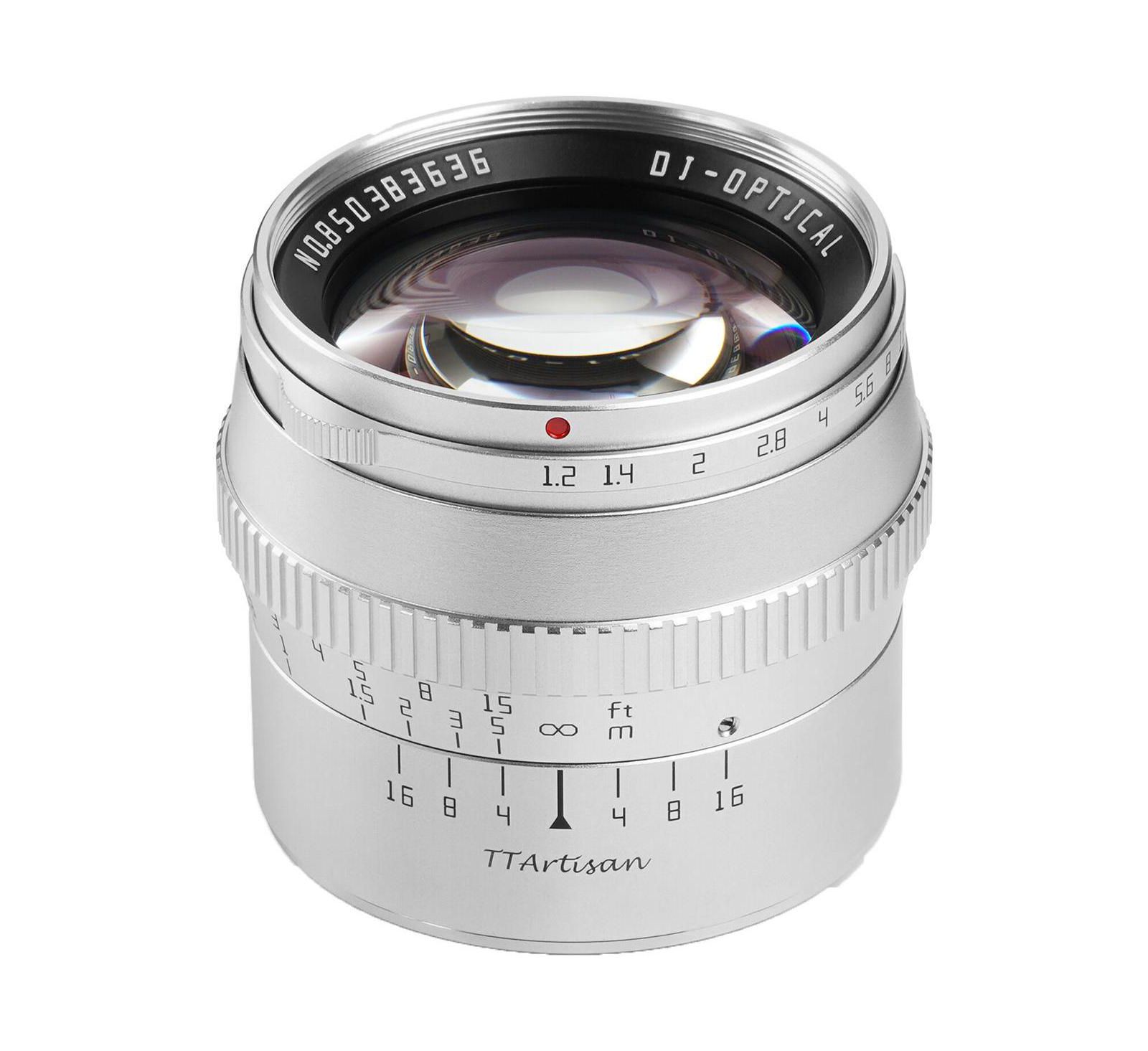 TTArtisan объектив 50mm f/1.2 для Sony E