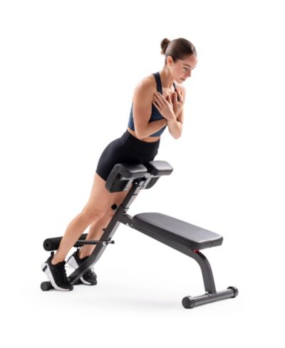 Скамья для упражнений Sunny Health and Fitness Roman Chair и Hyperextension Bench