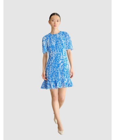 Hobbs London Women's Iona Floral Print Mini Dress