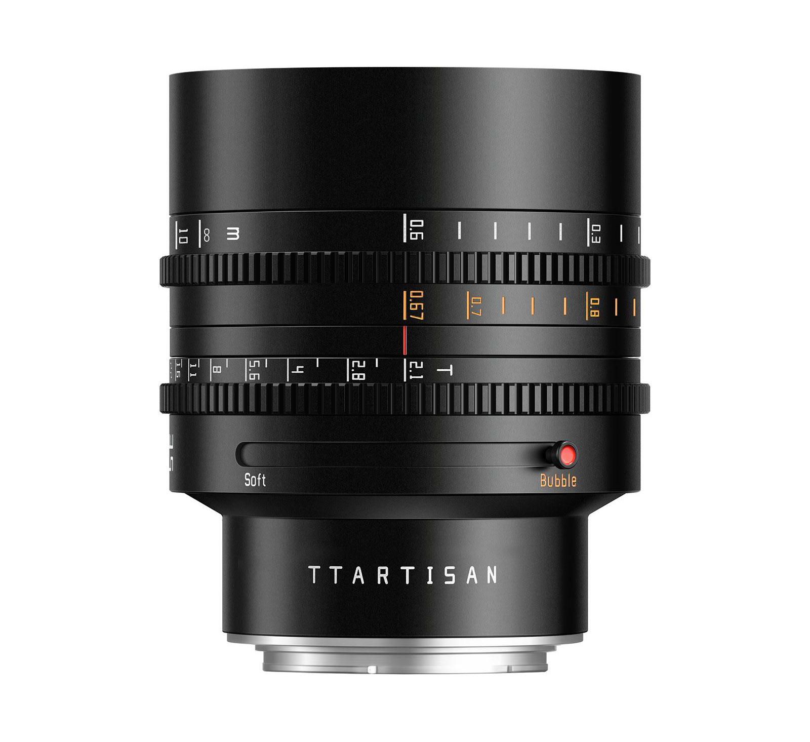 TTArtisan полнокадровый объектив 85mm T2.1 Nikon Z mount