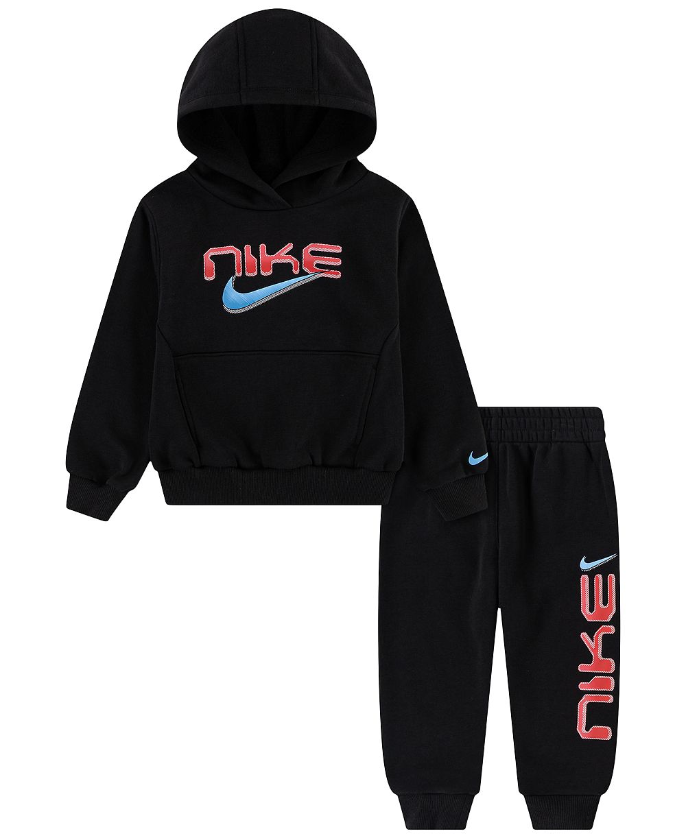 Nike комплект худи и джоггеров для малышей, 2-Piece Set, черный