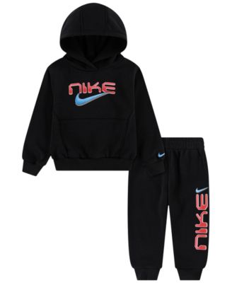 Nike комплект худи и джоггеров для малышей, 2-Piece Set, черный