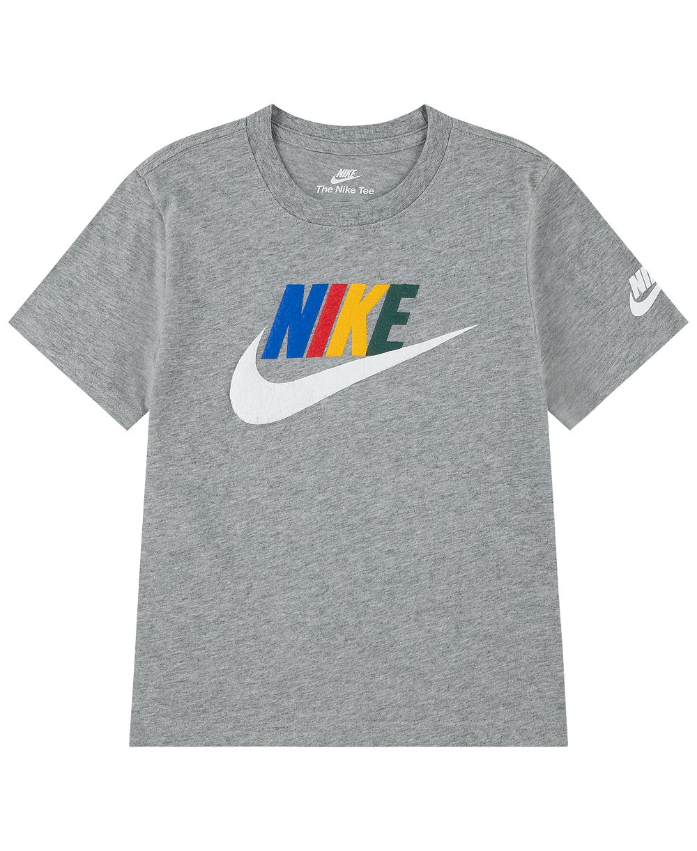 Nike Boys' 4-7 Club Logo Short-Sleeve T-Shirt