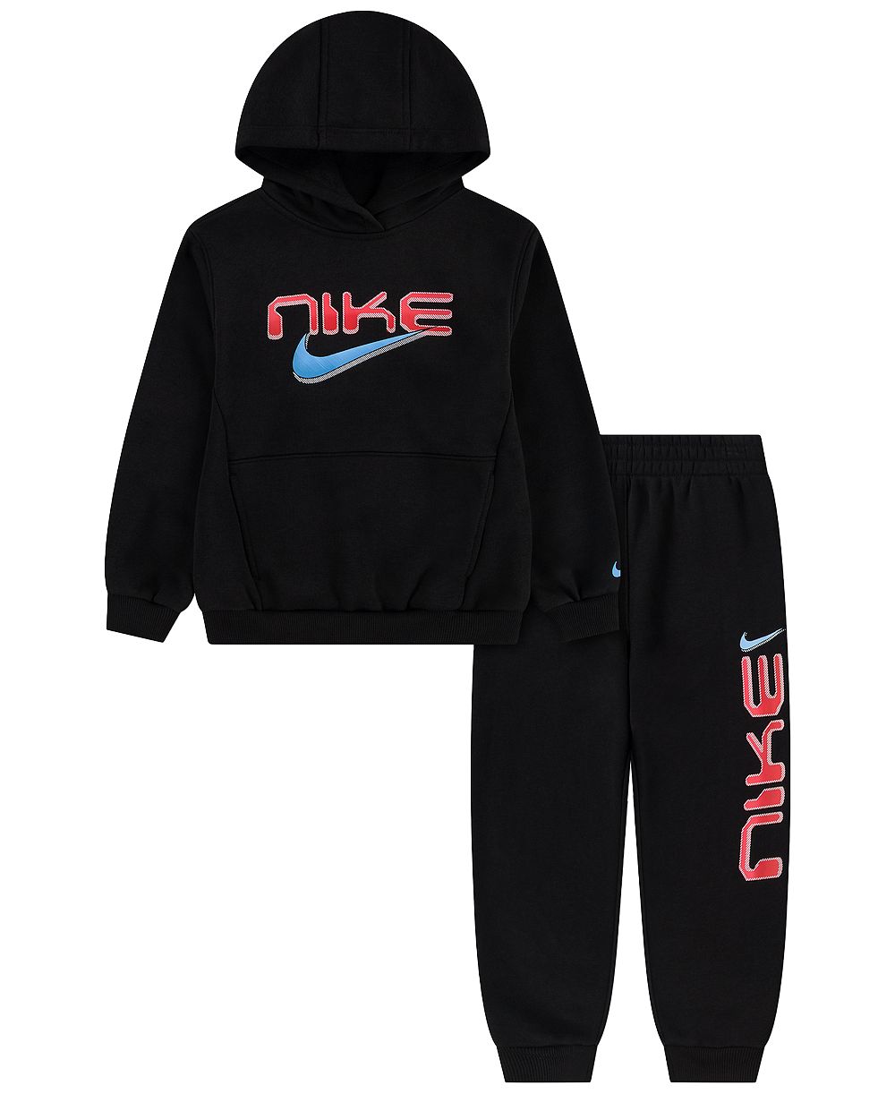 Nike Детский 4-7 Stock Fleece Pullover Hoodie and Joggers, 2-Piece Set