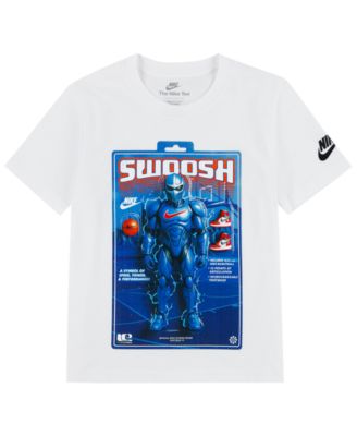 Nike Boys' 4-7 Swoosh Action Figure T-Shirt