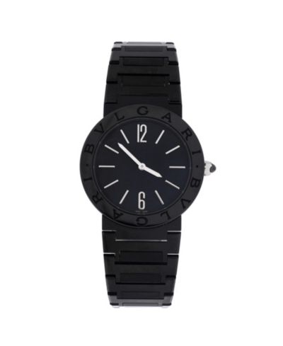 Pre-Owned Bvlgari Quartz Watch in PVD Stainless Steel 33mm