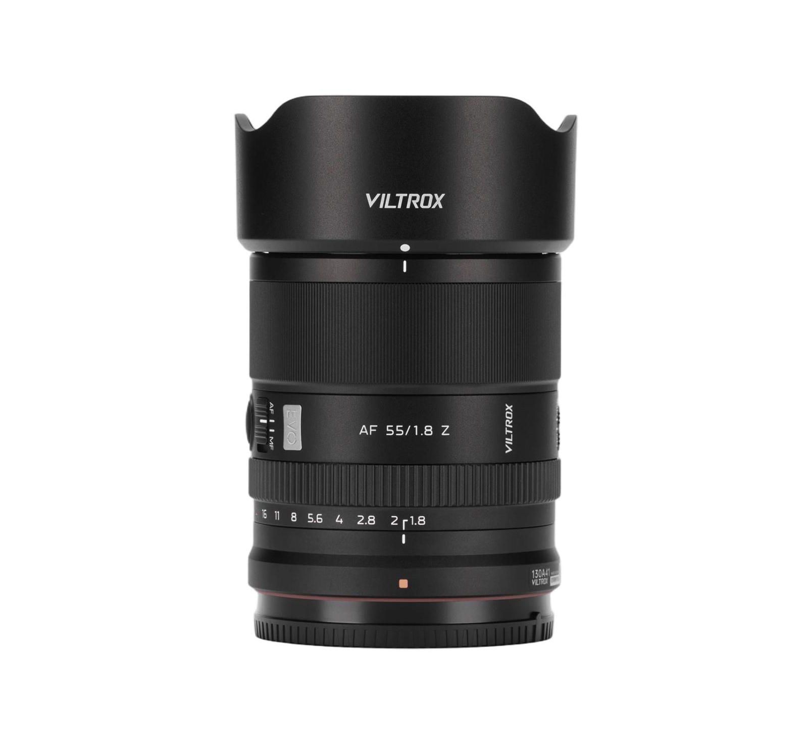 Объектив Viltrox 55mm f1.8 для камер Nikon Z mount