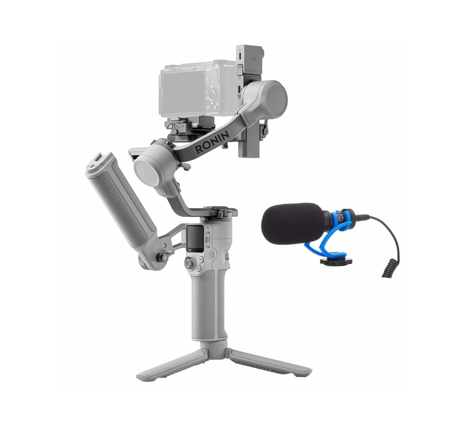 DJI RS 4 Mini Combo Gimbal Stabilizer + Shotgun Microphone