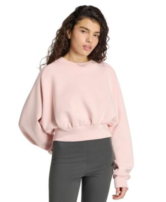 adidas Women's Soft Lux Relaxed Crewneck Sweatshirt