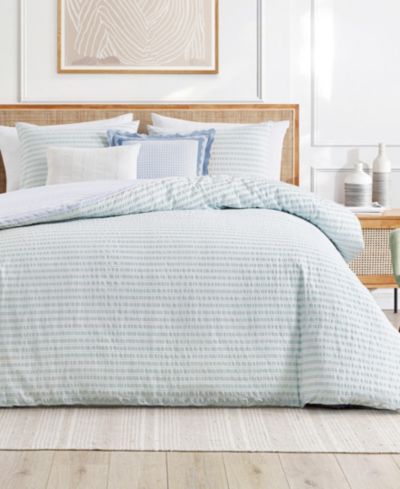 Peri Home комплект из 3-х пододеяльников Seersucker Stripe, King