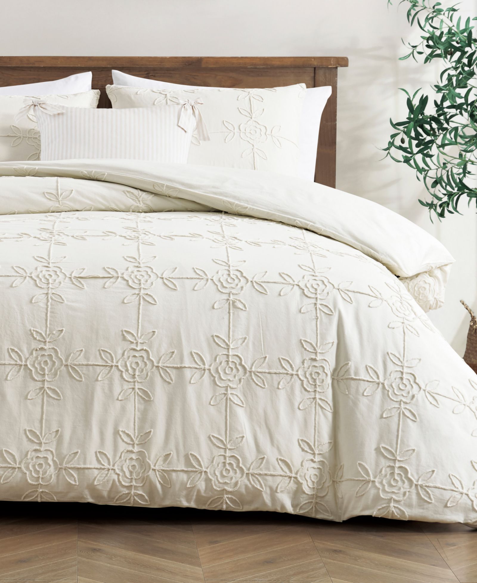 Комплект из 3 пододеяльников Peri Home Trellis Rose, King