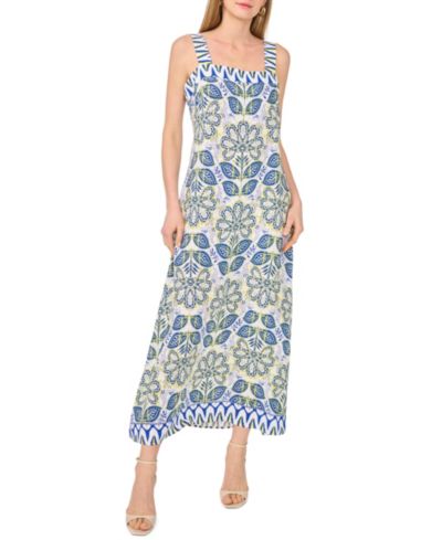 Vince Camuto Women's Sleeveless Thick Strap Maxi Dress