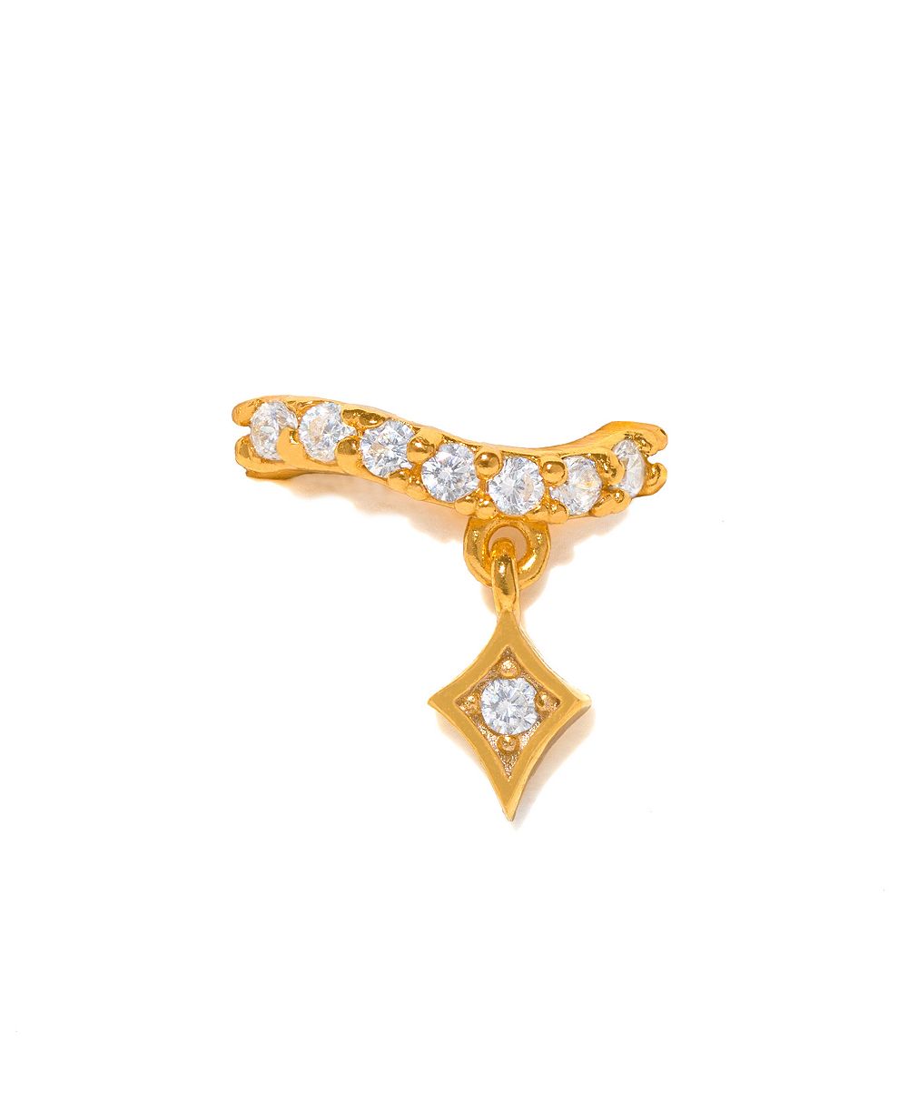 Серьга-кафф Girls Crew Crystal Sayulita Star
