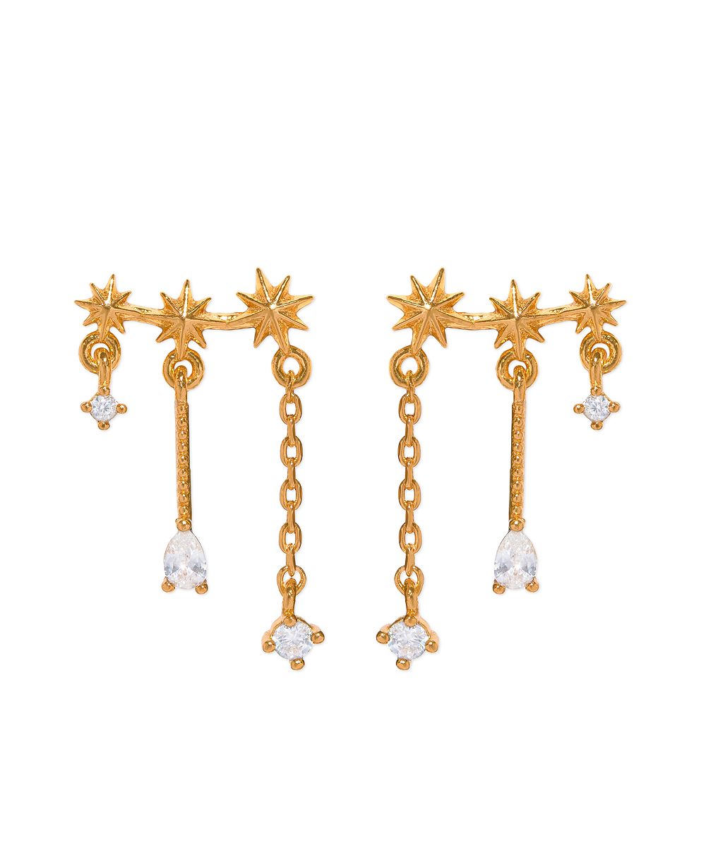 Серьги Girls Crew Crystal Celestial Cascade