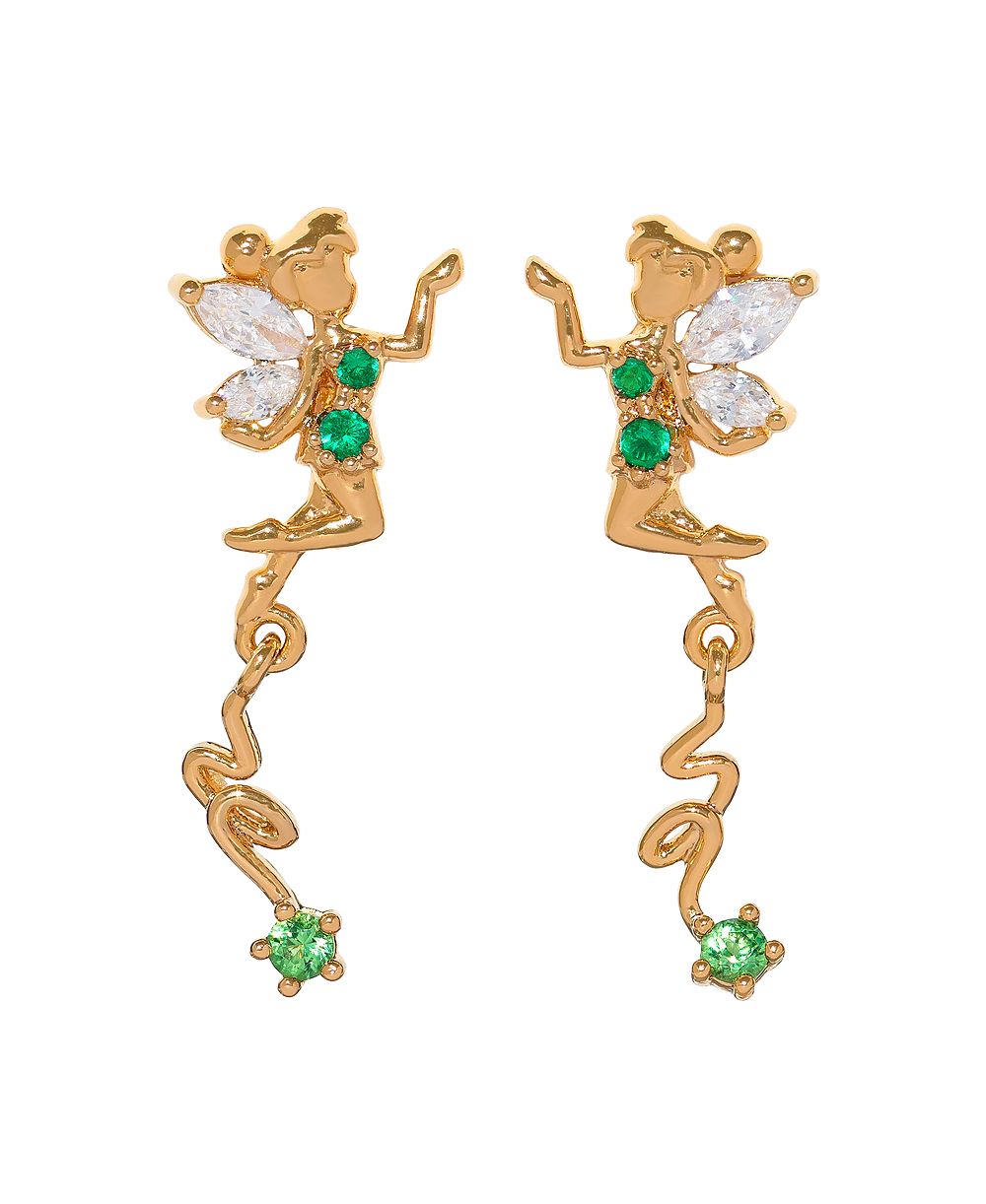 Детские серьги Girls Crew Crystal Disney Tinker Bell Pixie Dust