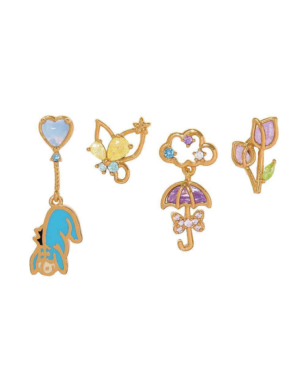Girls Crew набор сережек Disney Eeyore с кристаллами для девочек
