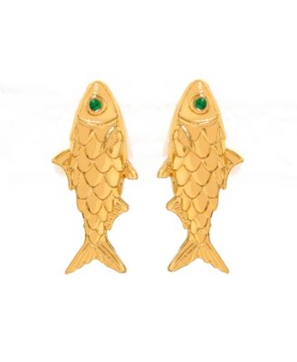 Girls Crew Crystal Gone Fishing Stud Earrings