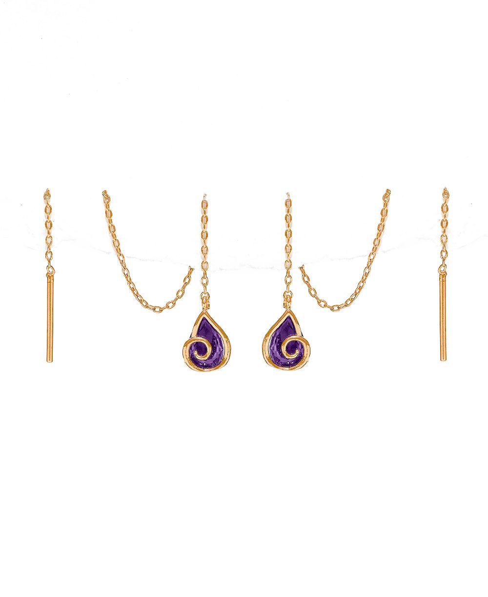 Girls Crew серьги Disney Ursula с кристаллами