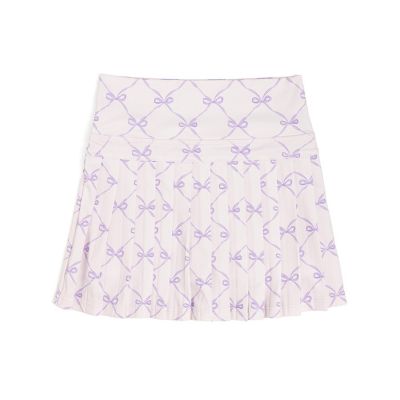 Спортивная юбка Sweet Wink Toddler Girls Lavender Bow Trellis Athletic Skort
