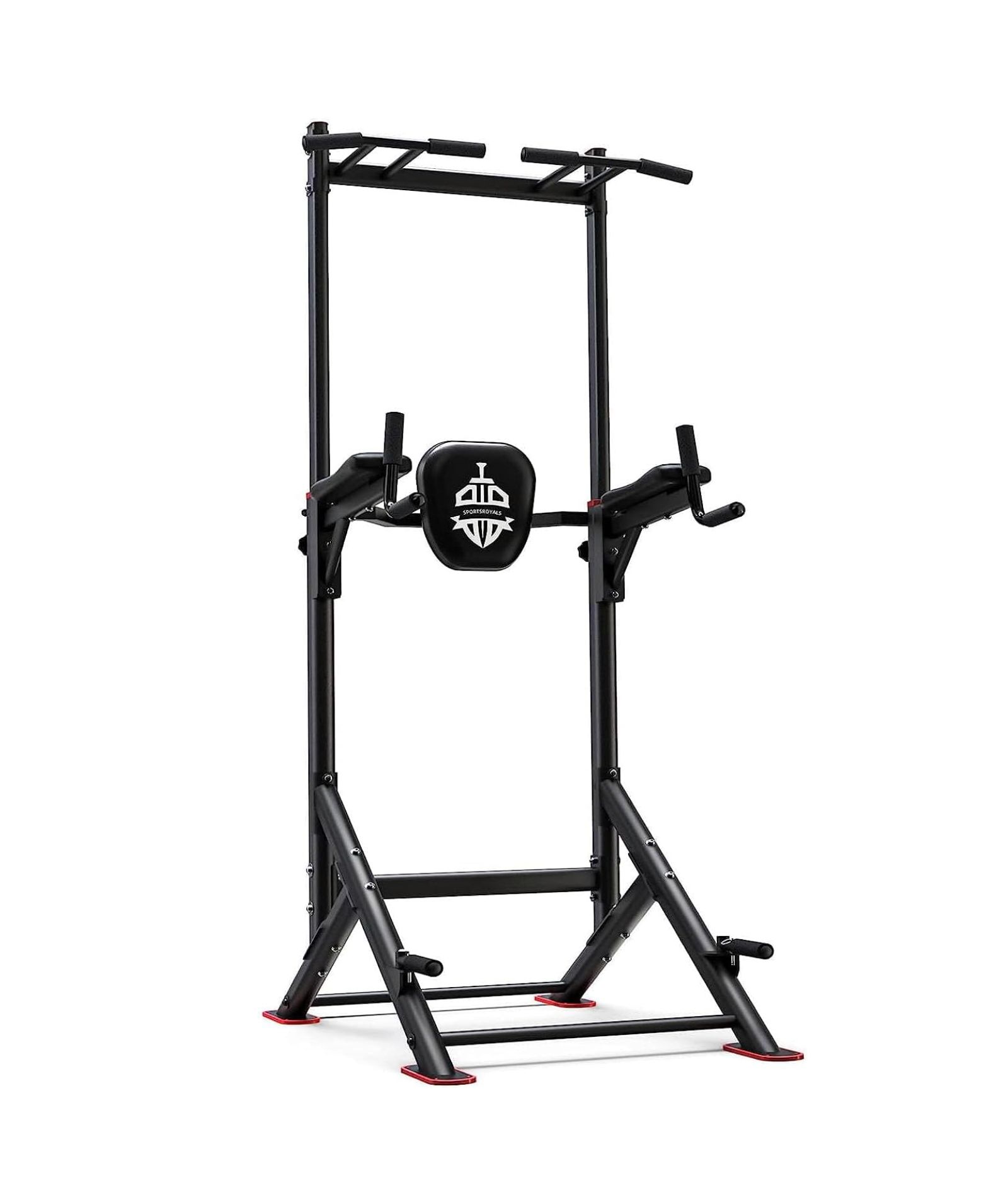 Тренажер FED FITNESS 450LBS Power Tower, станция для подтягиваний и отжиманий с 6 уровнями высоты