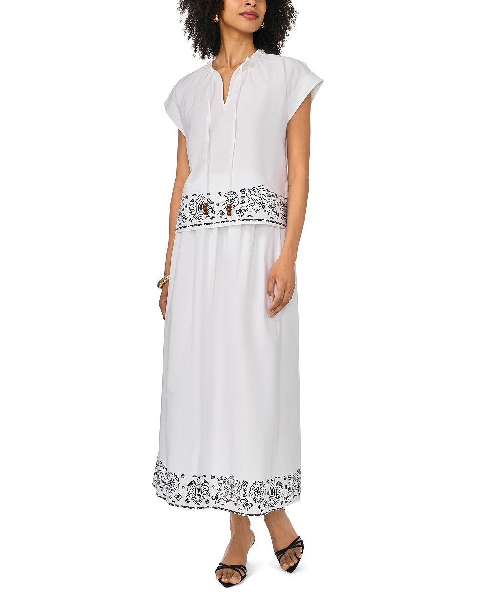 Vince Camuto Women's A-Line Long Skirt